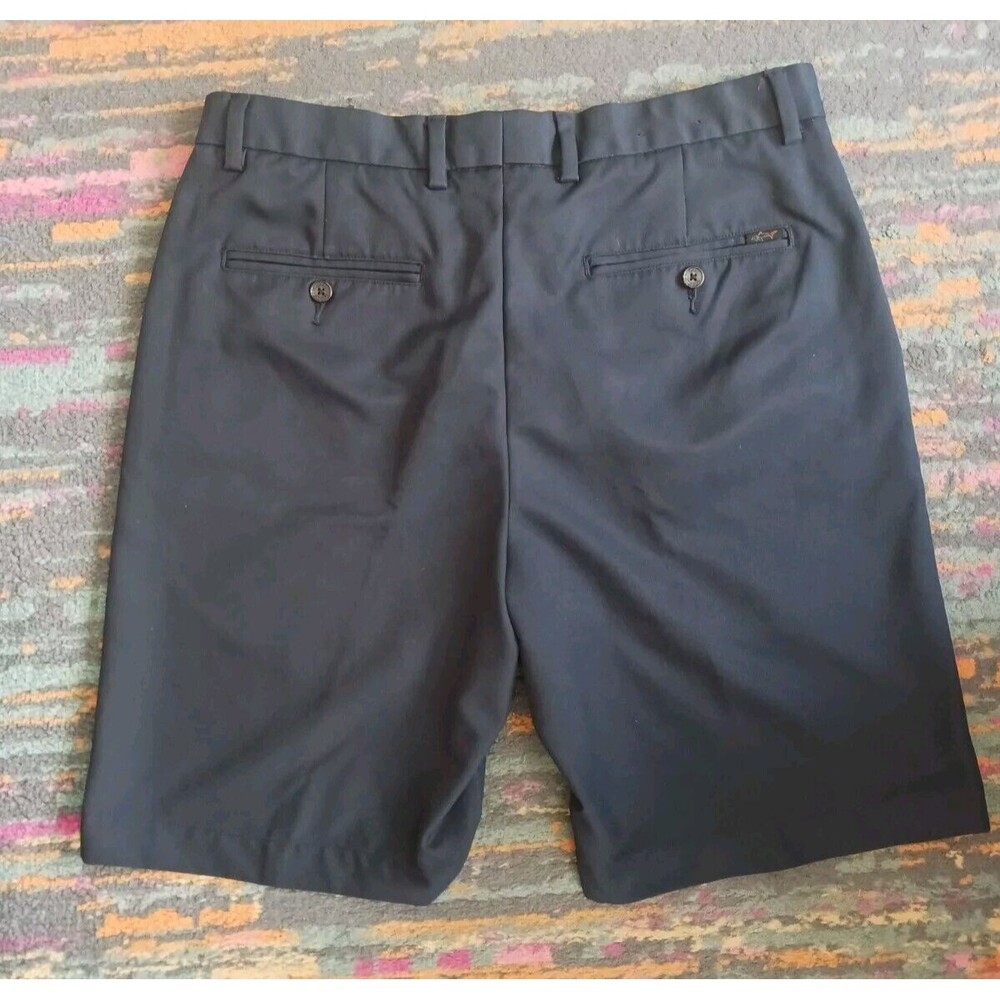 Greg Norman Mens Golf Shorts Size 34 Blue Chino - Picture 2 of 5